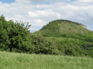 Blick auf Kernberge bei Jena