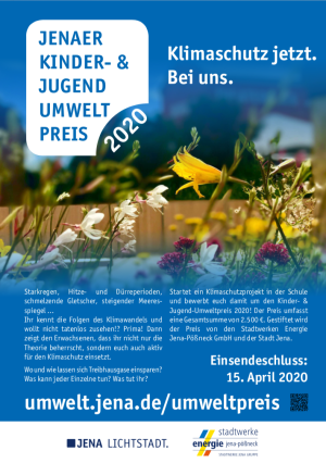 Plakat Umweltpreis 2020