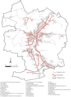 planungsrelevante Modellstraßenräume