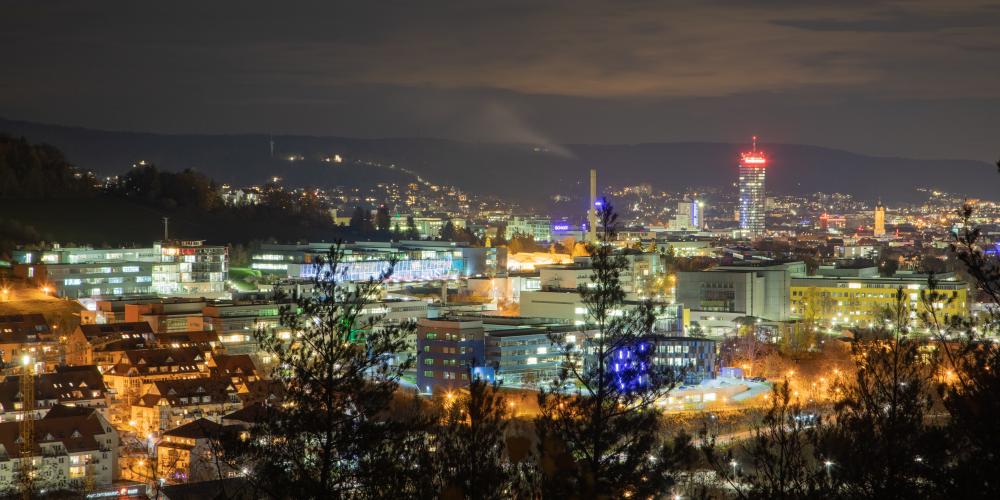 Jena bei Nacht